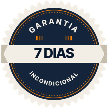 Selo de garantia incondicional de 7 dias
